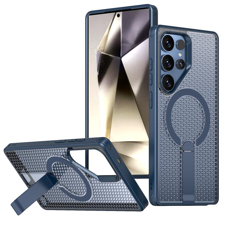 kalebol Honeycomb Cooling MagSafe Holder Phone Case