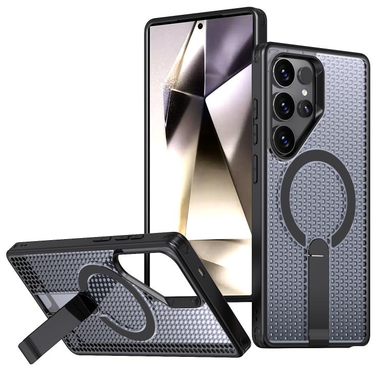 kalebol Honeycomb Cooling MagSafe Holder Phone Case