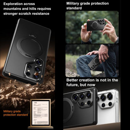 Gear-Style Stress Relief 360 Rotation Holder MagSafe Phone Case