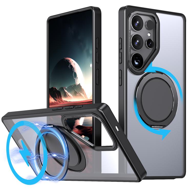 Kalebol 360-degree Rotating MagSafe Magnetic Holder Phone Case