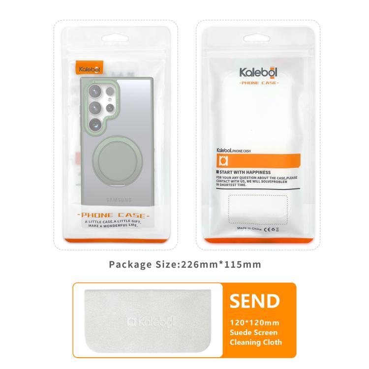 Kalebol 360-degree Rotating MagSafe Magnetic Holder Phone Case