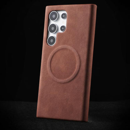 Skin Feel Sheepskin MagSafe Magnetic Phone Case