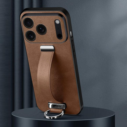 SULADA Tide Cool Series PC Hybrid Leather Texture Skin Feel Phone Case