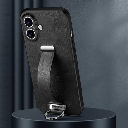 SULADA Tide Cool Series PC Hybrid Leather Texture Skin Feel Phone Case