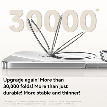 SULADA Electroplated Transparent MagSafe Holder Phone Case