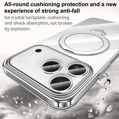 SULADA Electroplated Transparent MagSafe Holder Phone Case