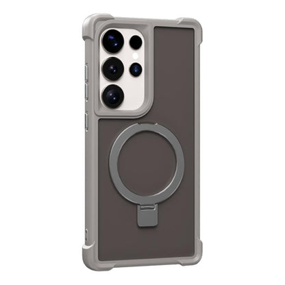 Four-corner Shockproof MagSafe Holder Phone Case