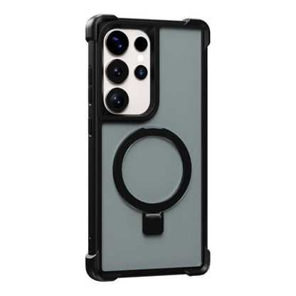 Four-corner Shockproof MagSafe Holder Phone Case