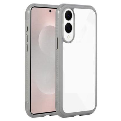 Solid Color Edge Transparency Acrylic TPU Phone Case