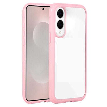 Solid Color Edge Transparency Acrylic TPU Phone Case