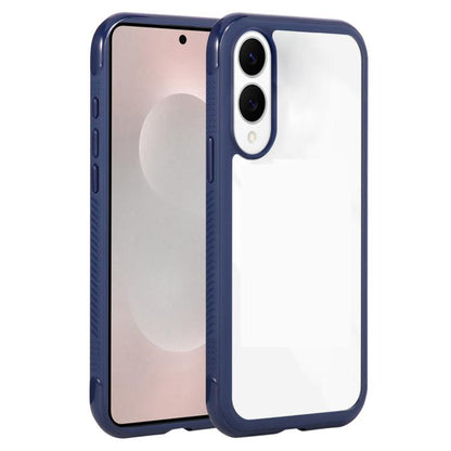 Solid Color Edge Transparency Acrylic TPU Phone Case
