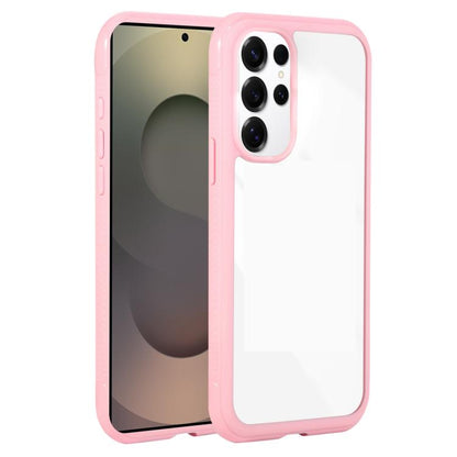 Solid Color Edge Transparency Acrylic TPU Phone Case