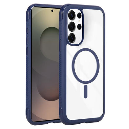 Solid Color Edge Transparency MagSafe Magnetic Phone Case