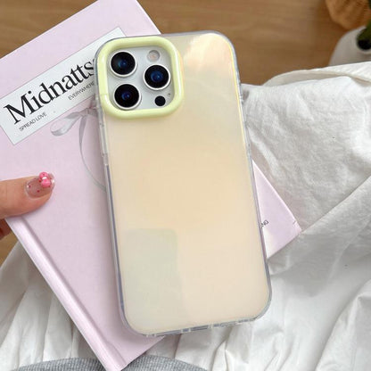 Large Camera Frame Vibrant Jelly Color TPU + IMD Phone Case