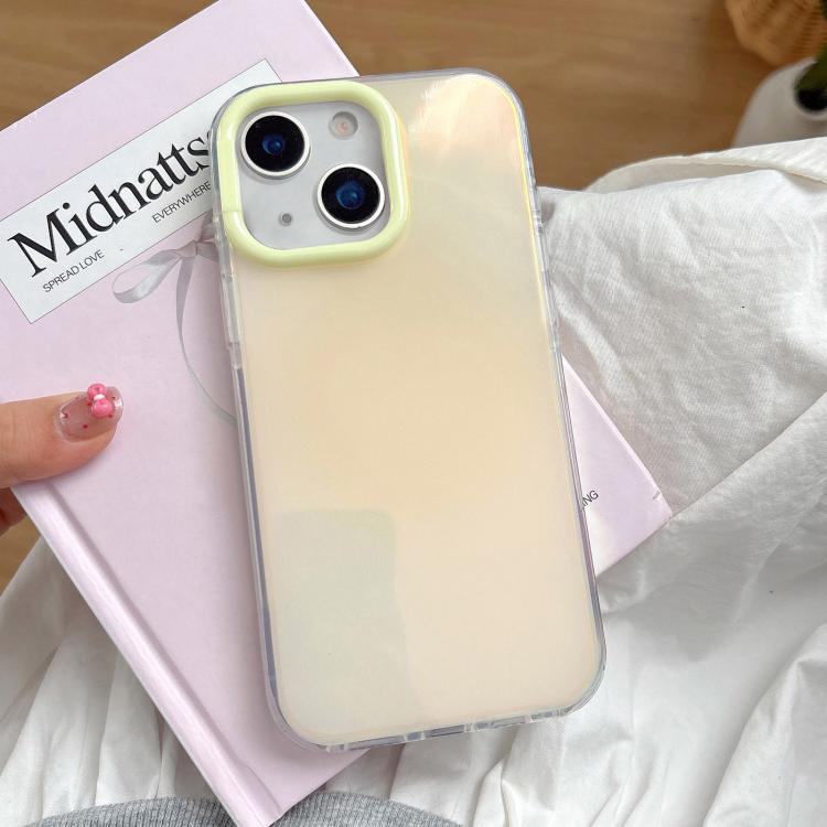 Large Camera Frame Vibrant Jelly Color TPU + IMD Phone Case