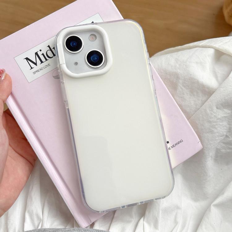 Large Camera Frame Vibrant Jelly Color TPU + IMD Phone Case