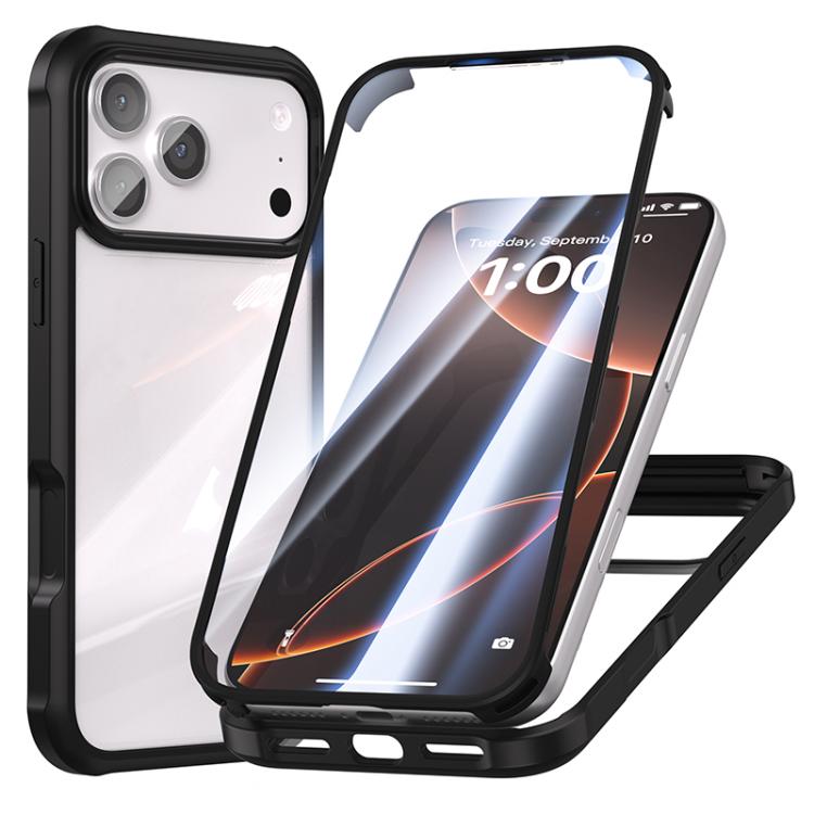 Double-sided Plastic Glass Phone Protective Case