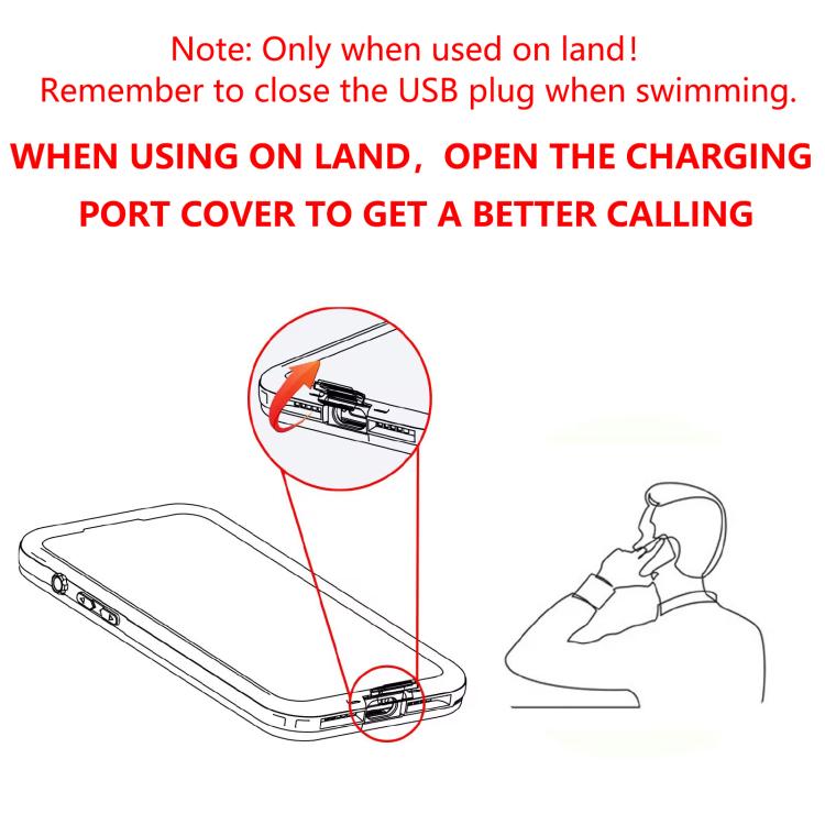 RedPepper IP68 Waterproof Triple-proof MagSafe Phone Case