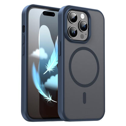 Fanying Series PC Hybrid TPU Translucent Frosted MagSafe Phone Case