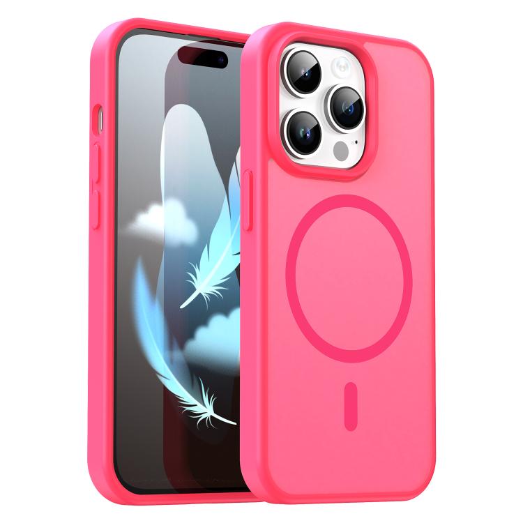Fanying Series PC Hybrid TPU Translucent Frosted MagSafe Phone Case