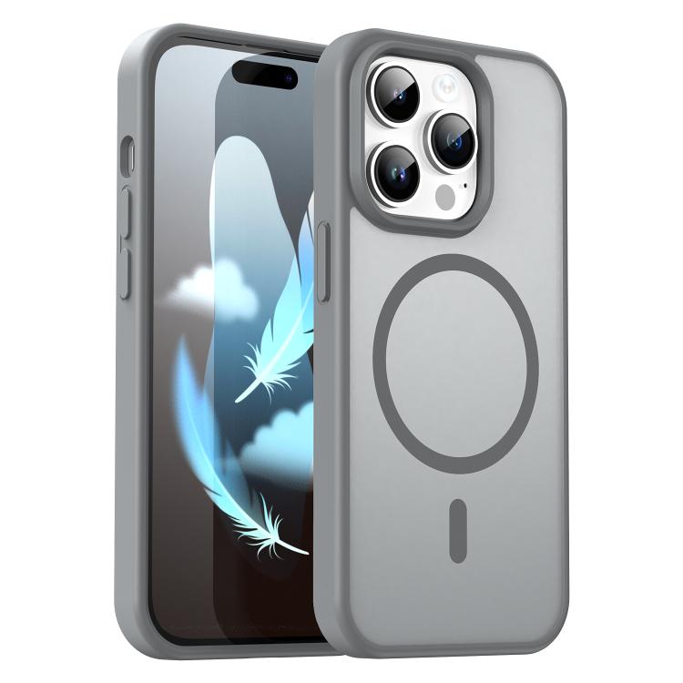 Fanying Series PC Hybrid TPU Translucent Frosted MagSafe Phone Case