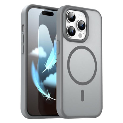 Fanying Series PC Hybrid TPU Translucent Frosted MagSafe Phone Case