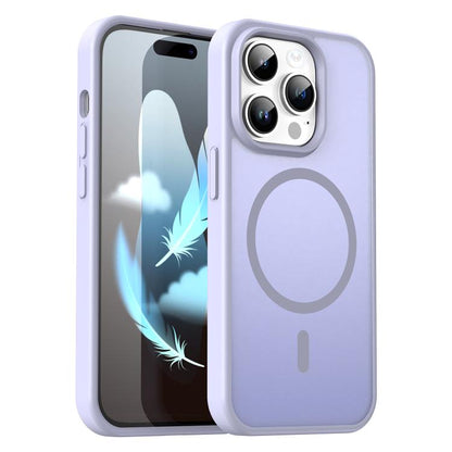 Fanying Series PC Hybrid TPU Translucent Frosted MagSafe Phone Case