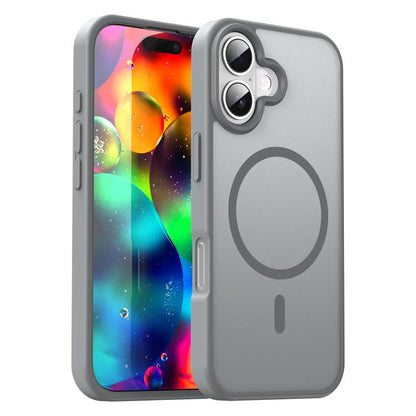 Fanying Series PC Hybrid TPU Translucent Frosted MagSafe Phone Case