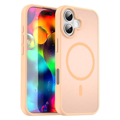 Fanying Series PC Hybrid TPU Translucent Frosted MagSafe Phone Case