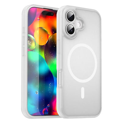 Fanying Series PC Hybrid TPU Translucent Frosted MagSafe Phone Case
