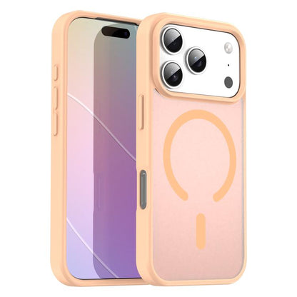 Fanying Series PC Hybrid TPU Translucent Frosted MagSafe Phone Case