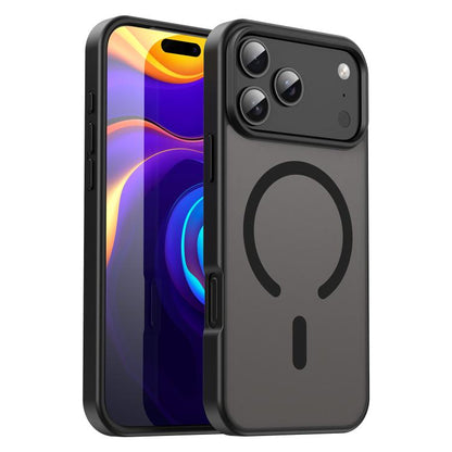 Fanying Series PC Hybrid TPU Translucent Frosted MagSafe Phone Case