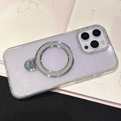 Gradient Glitter Diamonds MagSafe Phone Case