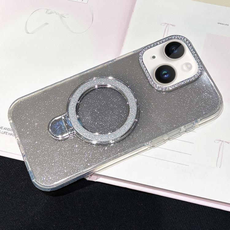 Gradient Glitter Diamonds MagSafe Phone Case