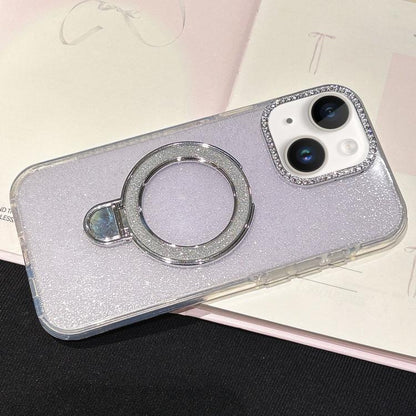 Gradient Glitter Diamonds MagSafe Phone Case