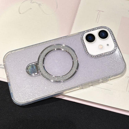 Gradient Glitter Diamonds MagSafe Phone Case