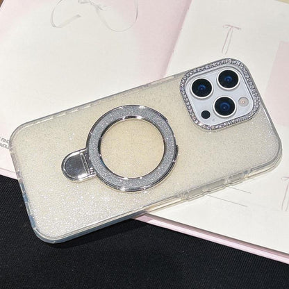 Gradient Glitter Diamonds MagSafe Phone Case