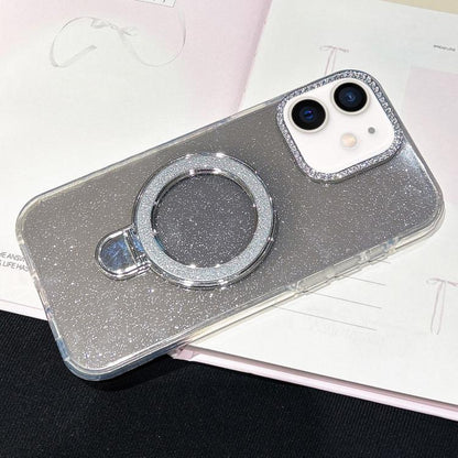 Gradient Glitter Diamonds MagSafe Phone Case