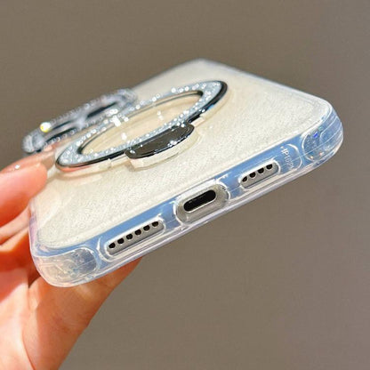 Gradient Glitter Diamonds MagSafe Phone Case