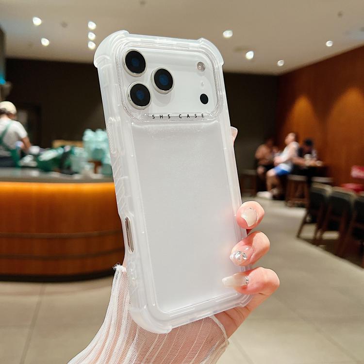 Transparent Matte TPU Hybrid PC 3-in-1 Phone Case