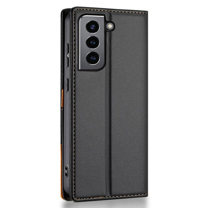 N.BEKUS P3 RFID Stitching Magnetic Flip Leather Phone Case
