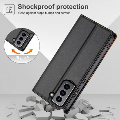 N.BEKUS P3 RFID Stitching Magnetic Flip Leather Phone Case