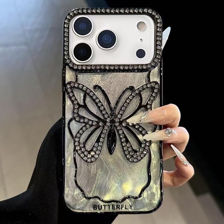 Butterfly Electroplating TPU Phone Case with Epoxy Cardboard