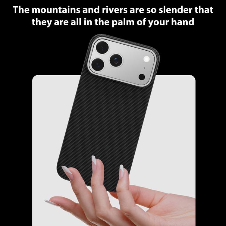 600D Fine Grain Series Carbon Fiber MagSafe Phone Case