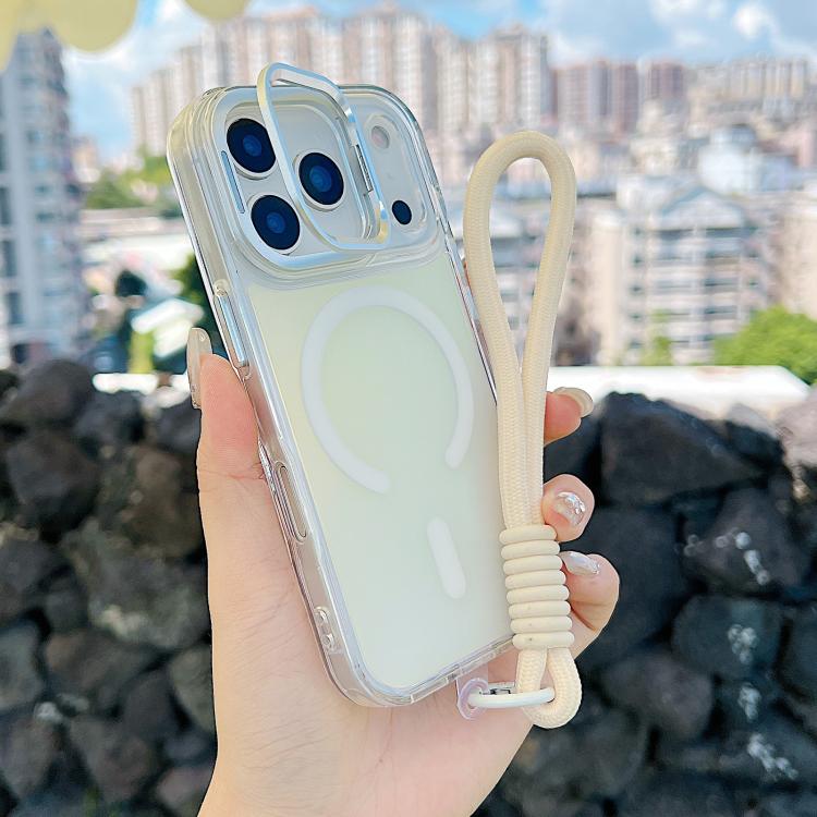 Gradient Discolor MagSafe Phone Case with Holder / Wrist Strap