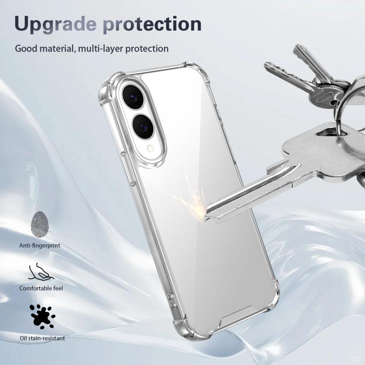 Four-corner Shockproof Acrylic +TPU Phone Case