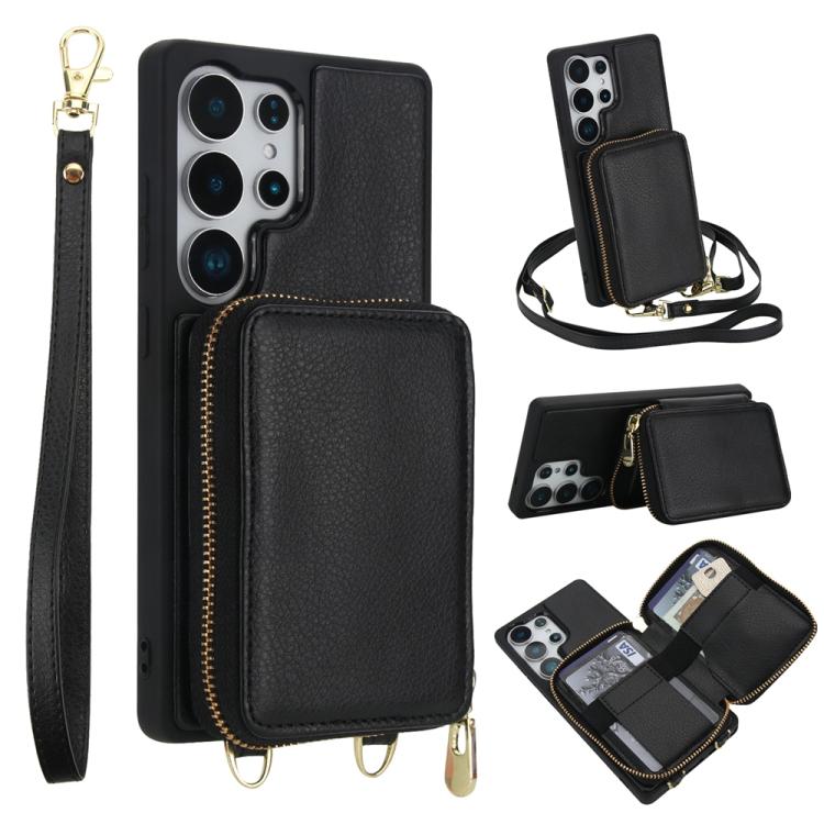 Crossbody Zipper RFID Card Bag Phone Case