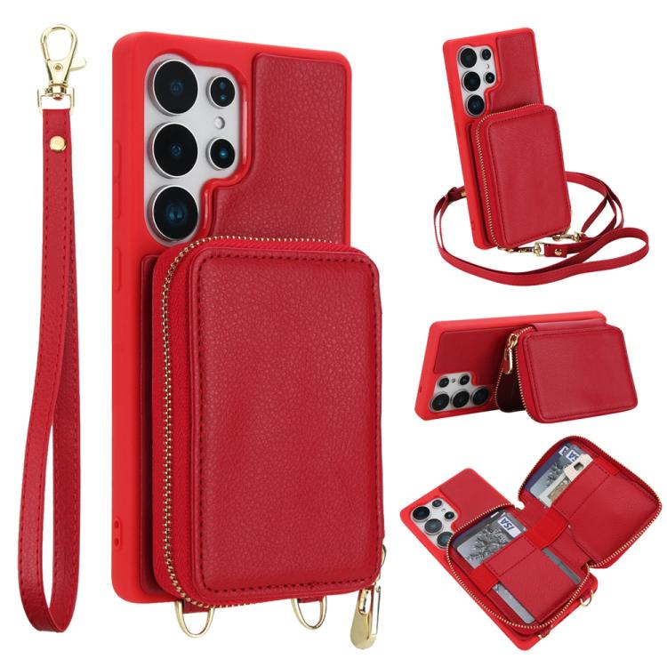 Crossbody Zipper RFID Card Bag Phone Case