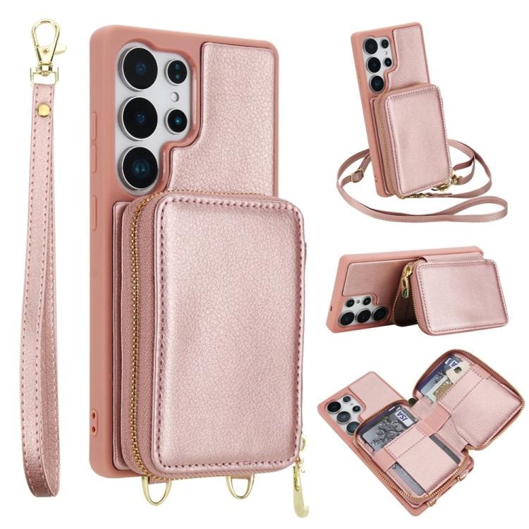 Crossbody Zipper RFID Card Bag Phone Case