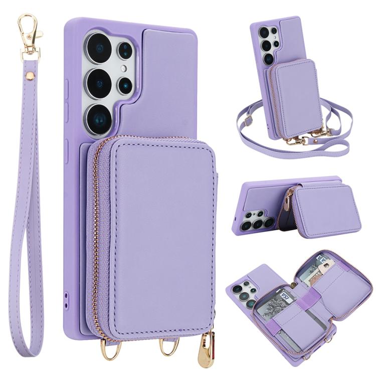 Crossbody Zipper RFID Card Bag Phone Case